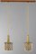 Double Light Pendant Lamp from Limburg, 1960s, Image 3