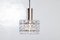 Vintage Geometric Crystal Prism Pendant Lamps from Kinkeldey, 1960s, Set of 2 1