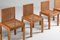 Esszimmerstühle aus Eichenholz und Schilfrohr, 1970er, 6er Set 5