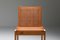 Esszimmerstühle aus Eichenholz und Schilfrohr, 1970er, 6er Set 2