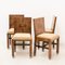 Art Deco Dining Chairs, 1930s, Set of 4, Image 2