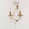 Antique Maria Teresa Swarovski Beaded Sconces, Wien, Set of 2 5