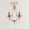 Antike Maria Teresa Swarovski Perlen Wandlampen, Wien, 2er Set 9