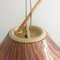 Lámpara de techo de cristal de Murano de Majo, años 70, Imagen 10
