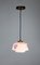 Vintage Opaline Glass Pendant Light, Image 4