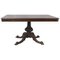19th Century English Carved Mahogany Tilt-Top Dining Table, Image 1