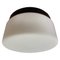 Lampade da soffitto Mid-Century ad incasso in bachelite, anni '70, set di 2, Immagine 1