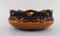 Large Pierced Bowl with Leaves and Berries by Ipsen's, Denmark, 1920s, Image 3