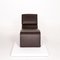 Dark Brown Leather Onda Lounge Chair from Cor 7