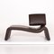 Dark Brown Leather Onda Lounge Chair from Cor, Image 2