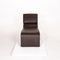 Dark Brown Leather Onda Lounge Chair from Cor 8