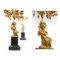 19th Century Gilt Bronze Candelabras, Set of 2, Image 2