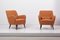 Upholstered Lounge Chairs, Germany, 1950s, Set of 2 2