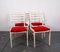 Mid-Century White Dining Chairs from Benze, 1970s, Set of 4 10