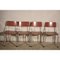 Italian Pink Formica & Aluminium Chair, 1950s, Image 1