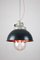 Vintage Anthracite Industrial Pendant Lamp from TEP 6