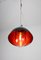 Vintage Anthracite Industrial Pendant Lamp from TEP 8