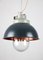 Vintage Anthracite Industrial Pendant Lamp from TEP, Image 4