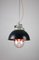 Vintage Anthracite Industrial Pendant Lamp from TEP 12
