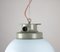 Lámpara colgante industrial vintage en azul claro de TEP, Imagen 8