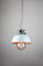 Vintage Light Blue Industrial Pendant Lamp from TEP 4