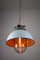Vintage Light Blue Industrial Pendant Lamp from TEP, Image 9