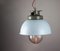 Vintage Light Blue Industrial Pendant Lamp from TEP 7
