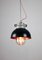 Vintage Anthracite Small Industrial Pendant Lamp from TEP 5