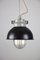 Vintage Dark Blueberry Small Industrial Pendant Lamp from TEP, Image 3