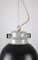 Vintage Dark Blueberry Small Industrial Pendant Lamp from TEP 11