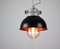 Vintage Dark Blueberry Small Industrial Pendant Lamp from TEP 6