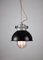 Vintage Dark Blueberry Small Industrial Pendant Lamp from TEP, Image 5