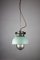 Vintage Mint Small Industrial Pendant Lamp from TEP 1