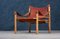 Mid-Century Sirocco Safari Chair by Arne Norell, 1960s, Image 4