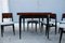 Dining Table & Chairs Set, 1960s, Set of 7 4