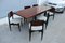 Set da pranzo con tavolo e sedie, anni '60, set di 7, Immagine 15