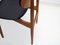 Black Faux Leather and Wood Dining Chairs from La Permanente Mobili Cantù, 1950s, Set of 8 10