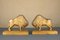 Mid-Century Handmade Bull Bookends, Set of 2, Image 4