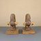 Mid-Century Handmade Bull Bookends, Set of 2, Image 6