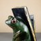 Vintage Handmade Wooden Frog Bookends, Set of 2 8