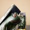 Vintage Handmade Wooden Frog Bookends, Set of 2, Image 9