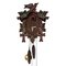 Carved Wood Black Forest Cuckoo Clock with Birds, 1930s 1