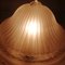 Lampada da soffitto Mid-Century in ottone e vetro, Immagine 3
