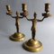 Empire French Bronze Candleholders, 1800s, Set of 2 10