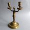 Empire French Bronze Candleholders, 1800s, Set of 2 3