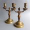 Empire French Bronze Candleholders, 1800s, Set of 2 4