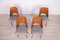 Model Lollipop Dining Chairs from Tatra, 1960s, Set of 4 4