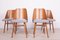 Model Lollipop Dining Chairs from Tatra, 1960s, Set of 4 3