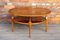 Walnut Coffee Table with Shelf, 1950s 1