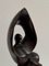 Mid-Century Ebony Hand-Carved Mermaid Sculpture, 1968 14
